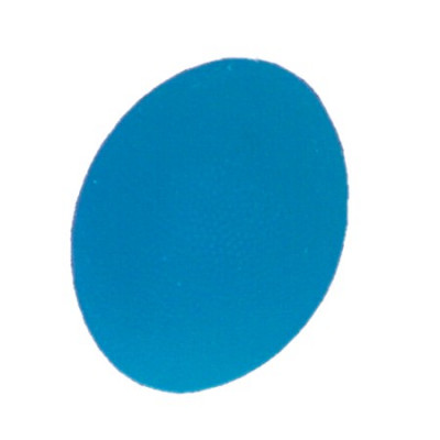 L 0300F Мяч для тренировки кисти яйцевидной формы жесткий синий
