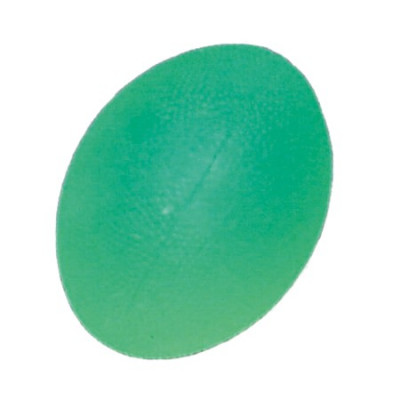 L 0300M Мяч для тренировки кисти яйцевидной формы полужесткий зеленый